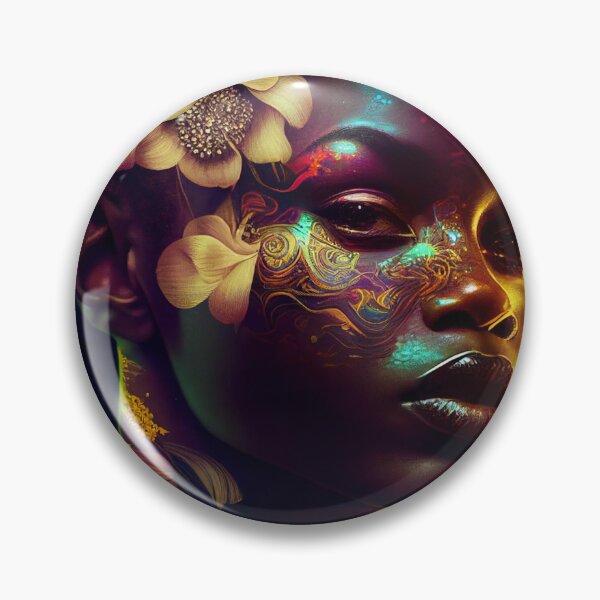 Item preview, Afrofuturism Art designed and sold by MidJourneymen.