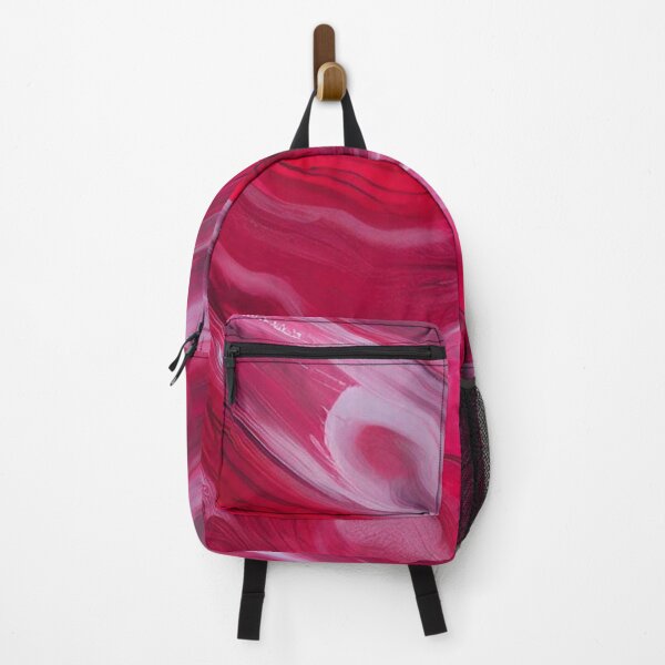 Item preview, Cool Red and Pink Abstract Marble Pattern designed and sold by CattlettArt.