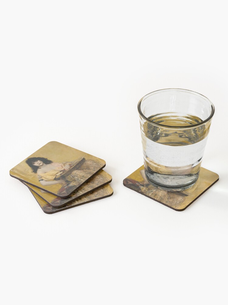 Aperçu 2 sur 5. Dessous de verre (lot de 4) avec l'œuvre WWDITS Nadja HD créée et vendue par sonshop99.