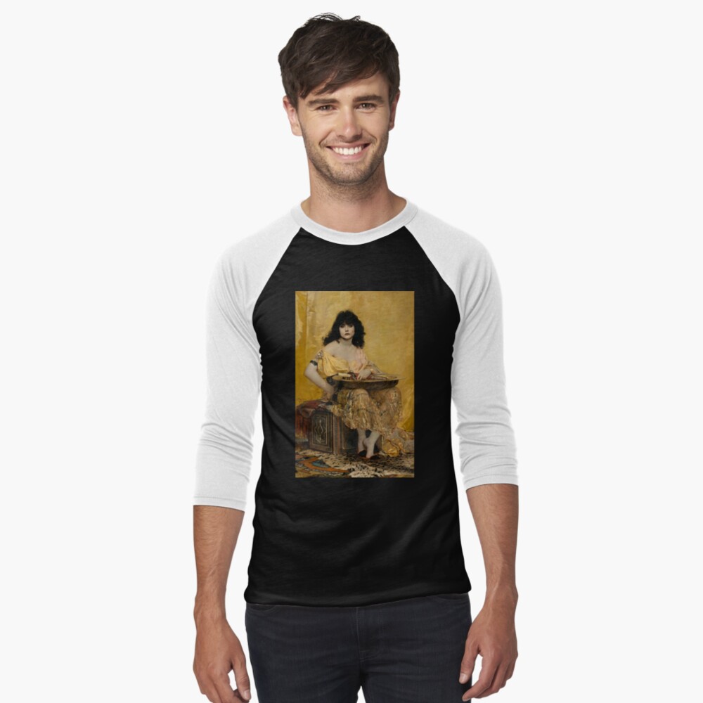 Aperçu de l'œuvre T-shirt baseball manches ¾ créée et vendue par sonshop99.