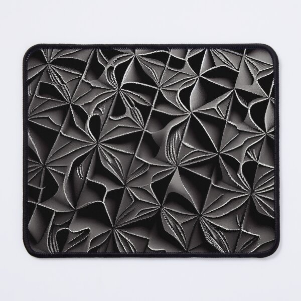 Item preview, Black Extreme Clay Contemporary Pattern Digital Painting designed and sold by CodeAndColors.