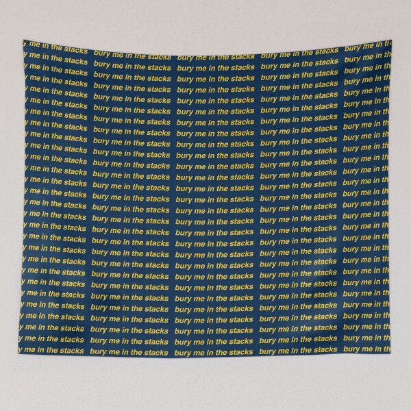 Item preview, bury me in the stacks designed and sold by bridgeee.
