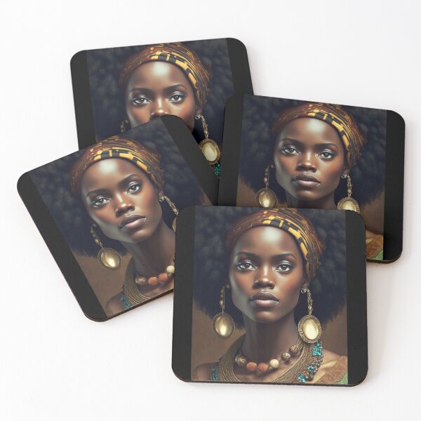 Item preview, Afrofuturism Art designed and sold by MidJourneymen.