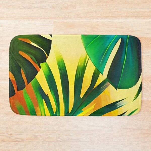 Item preview, tropical leaves designed and sold by Ascooepics.