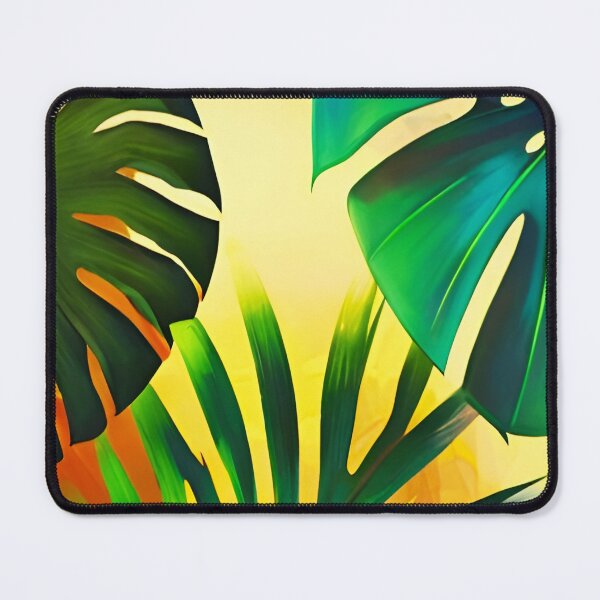Item preview, tropical leaves designed and sold by Ascooepics.