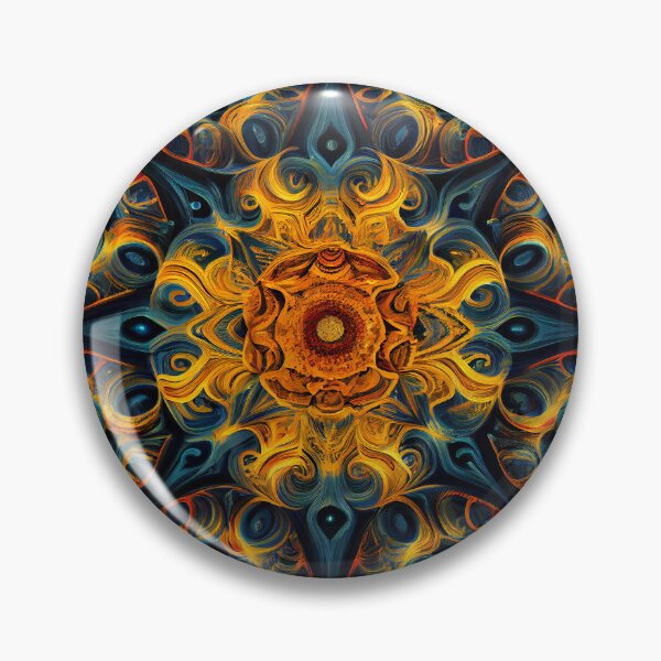 Item preview, Detailed Semi Abstract Brilliant Abstract Divine M Digital Painting designed and sold by CodeAndColors.