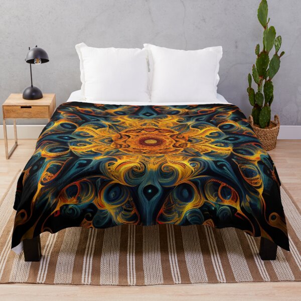Item preview, Detailed Semi Abstract Brilliant Abstract Divine M Digital Painting designed and sold by CodeAndColors.