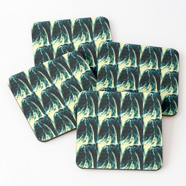 Item preview, Thunder Wave Pattern Dark Yellow Green - Abstract designed and sold by 21 Store.