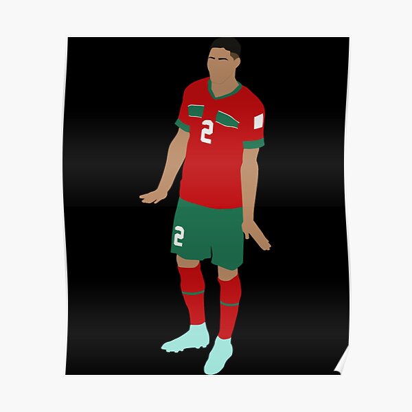 Achraf Hakimi Morocco Celebration  Kids T-Shirt for Sale by  PetraRosaDesign