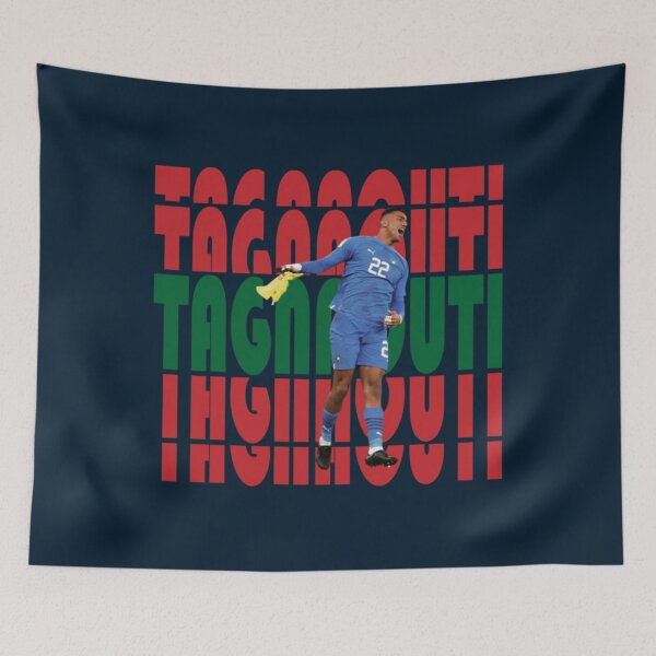 Item preview, Ahmed Reda Tagnaouti  Moroccan Goalkeeper  World Cup Morocco National Team   designed and sold by lirkidmore2.
