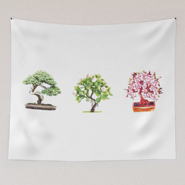 Item preview, 3 Bonsai Trees Set - Bonsai Tree designed and sold by piesdesignart.