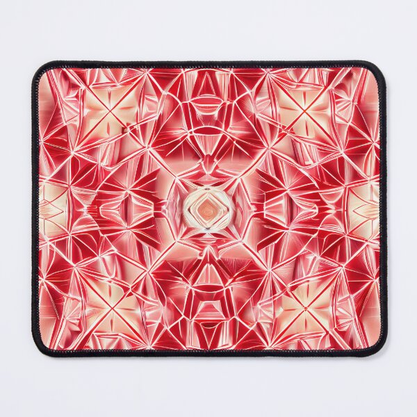 Item preview, Light Red Contemporary Pattern Digital Painting designed and sold by CodeAndColors.
