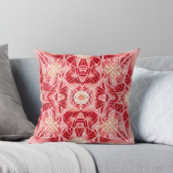 Item preview, Light Red Contemporary Pattern Digital Painting designed and sold by CodeAndColors.