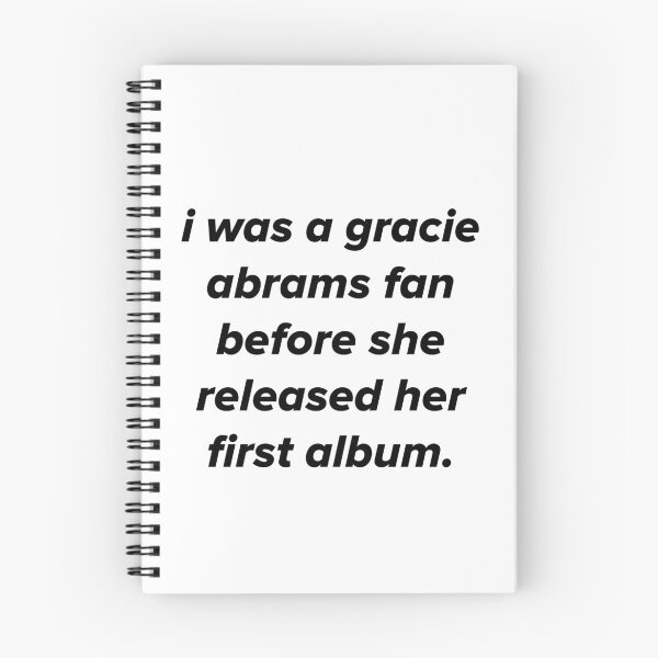 Item preview, i was a gracie abrams fan before she released her first album designed and sold by itsjinelle.