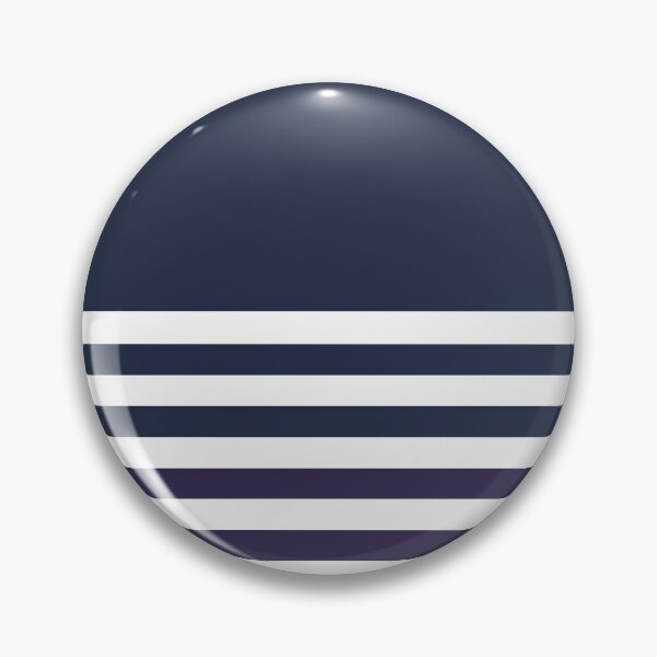 Item preview, NAVY BLUE and WHITE HALF BLOCK STRIPES designed and sold by RachelMacht.