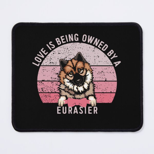 Item preview, Eurasier Love Pink Vintage Sunset Valentine designed and sold by Cuddlythopia.