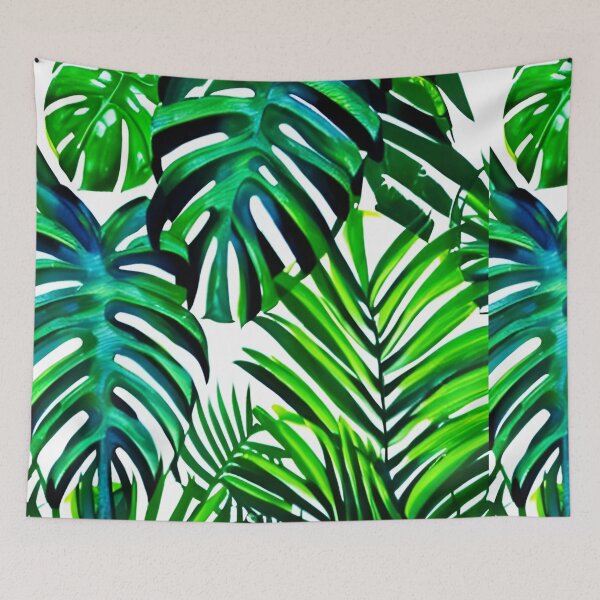 Item preview, Tropical Leaves Ferns - Monstera - Delicious Monstera designed and sold by Ascooepics.