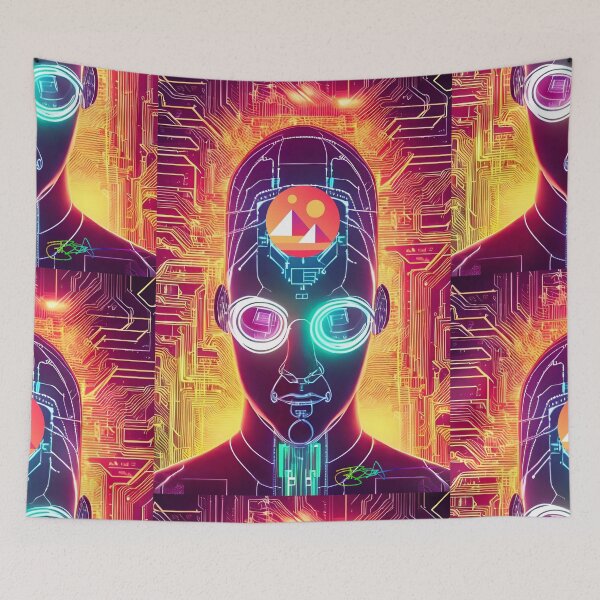 Item preview, Blockchain Etherminds Decentraland 7 designed and sold by Benito Del Ray.
