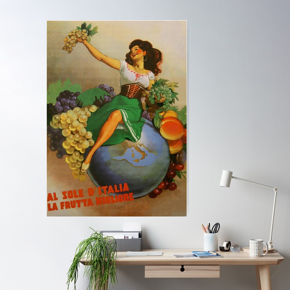 Fernet Branca Vintage Food&drink Poster Poster Paper or Canvas