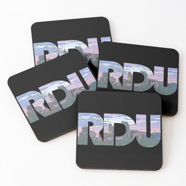 Item preview, Raleigh, North Carolina RDU Sunset Cityscape designed and sold by CrabbyLobster.