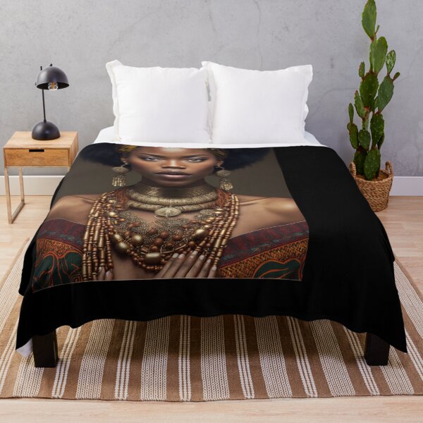 Item preview, Afrofuturism Art designed and sold by MidJourneymen.