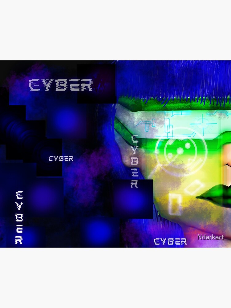 Discover Cyber Premium Matte Vertical Poster