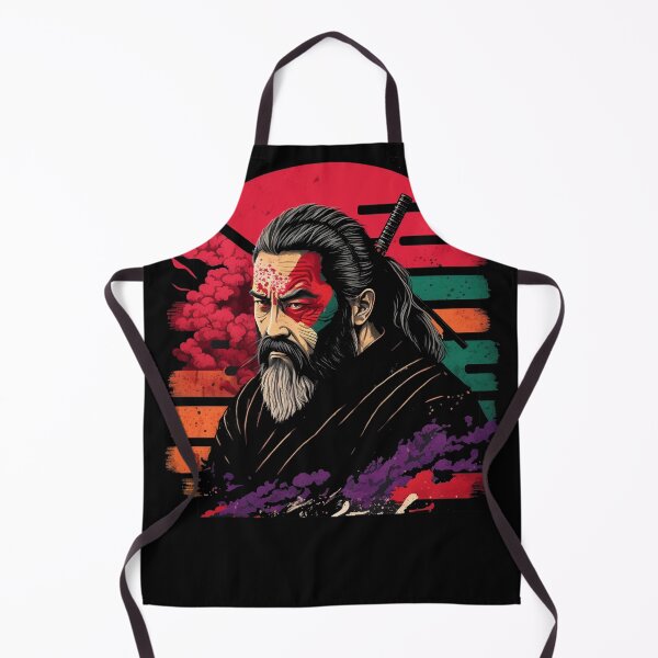 Item preview, Bushido Samurai Japanese Retro 80s Art designed and sold by RetroZ0.