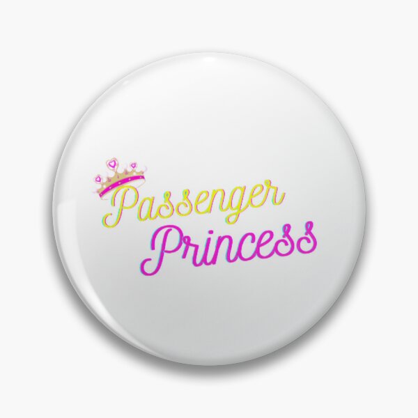 Item preview, Funny Passenger Princess | Light Background designed and sold by embaarc.