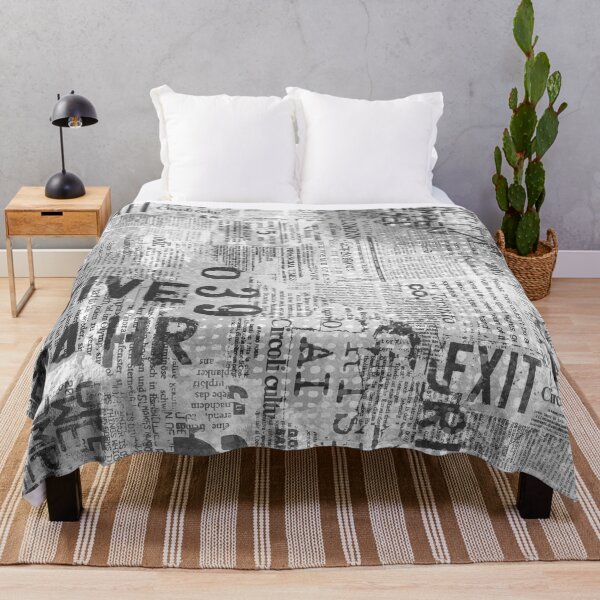 Item preview, Black And White Urban Street Art With Typography designed and sold by artsandsoul.