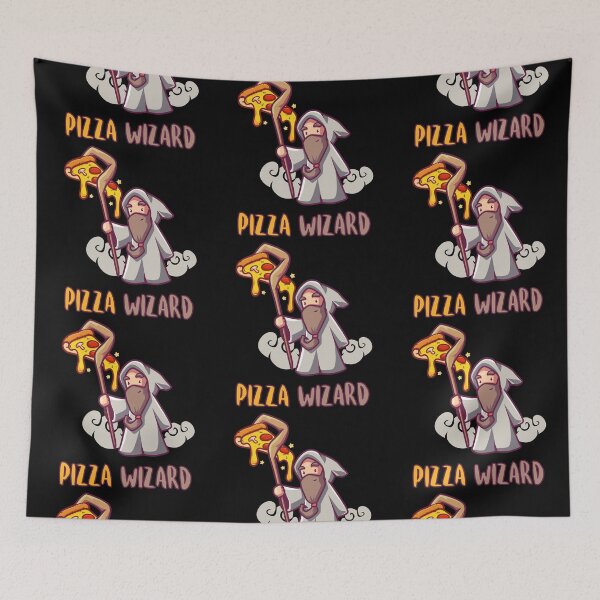 Item preview, Pizza wizard - funny design for mom or dad (with text) designed and sold by gifts-ideas.