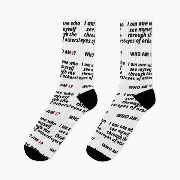 Item preview, Who I am, I am one who see myself through the eyes of others! designed and sold by Finds.