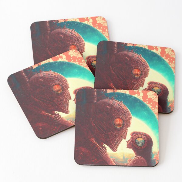 Item preview, VALENTINE S DAY SCI FI GALACTIC LOVE designed and sold by Delicious Design ⭐⭐⭐⭐⭐.
