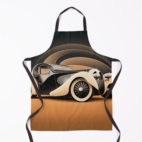 Item preview, Art Deco Style Cars designed and sold by TheArtfulAI.