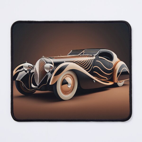 Item preview, Art Deco Style Cars designed and sold by TheArtfulAI.