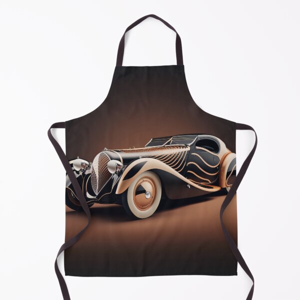 Item preview, Art Deco Style Cars designed and sold by TheArtfulAI.