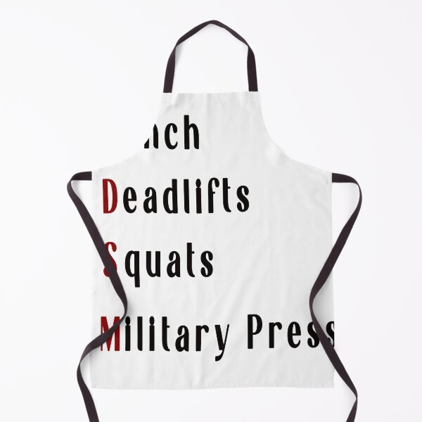 Item preview, bench deadlifts squats military press designed and sold by ModRed.