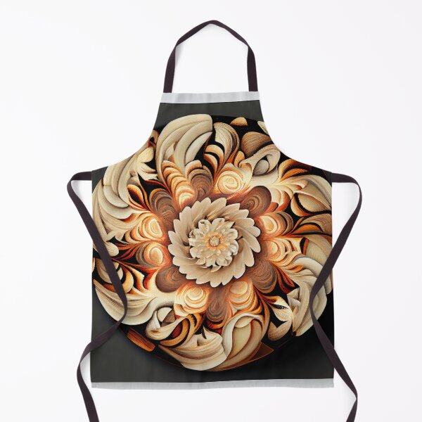 Item preview, Circular Soft Bold Natural Pattern Digital Painting designed and sold by CodeAndColors.