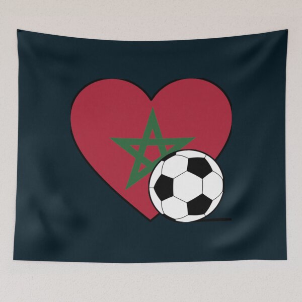 Item preview, Heart Morocco Soccer  designed and sold by charmons3333.