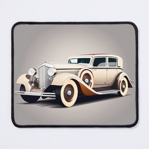 Item preview, Art Deco Style Cars designed and sold by TheArtfulAI.