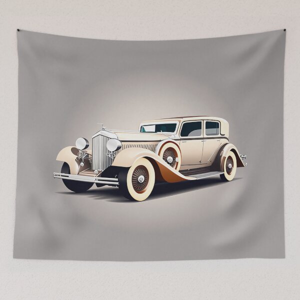 Item preview, Art Deco Style Cars designed and sold by TheArtfulAI.