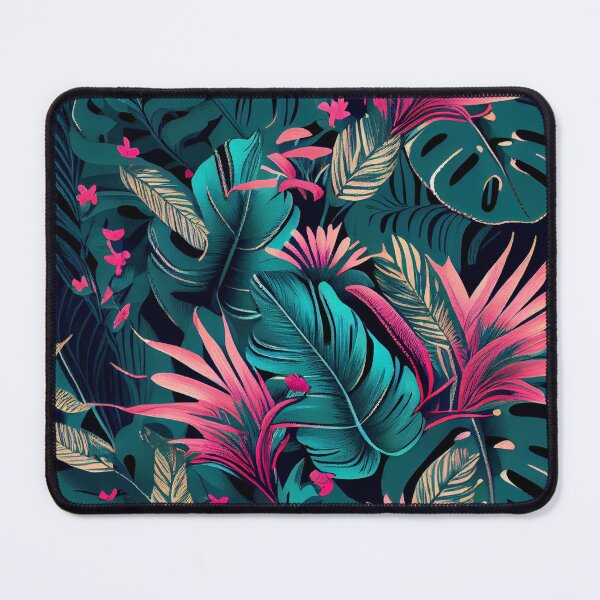 Artikelvorschau, Relaxed Imagined Tropical Pattern Digital Painting entworfen und verkauft von CodeAndColors.