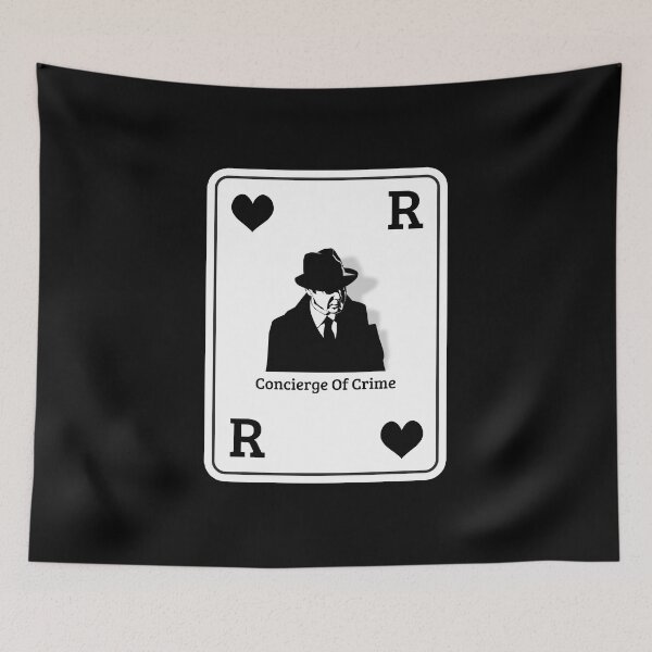 Item preview, The Blacklist Raymond Red Reddington - Concierge Of Crime On Ace Playing Card  designed and sold by blackwolfpixels.