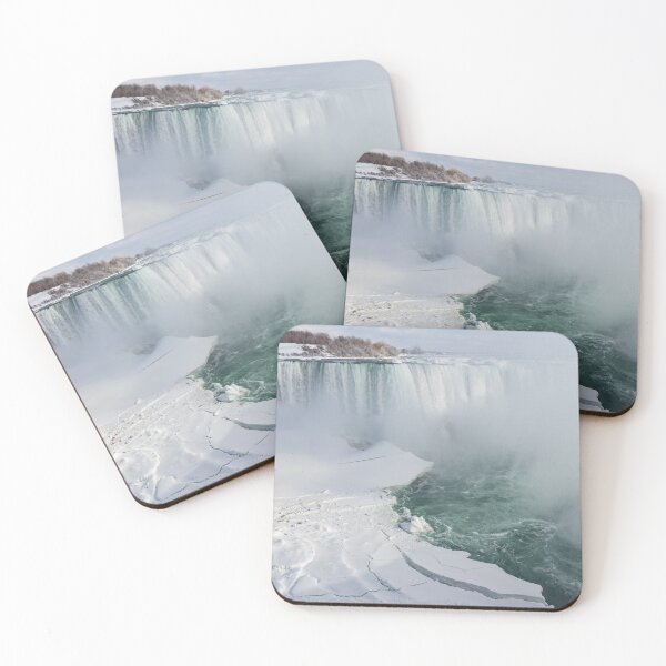 Item preview, Icy Fury - Niagara Falls Spectacular Ice Buildup designed and sold by Georgia Mizuleva.