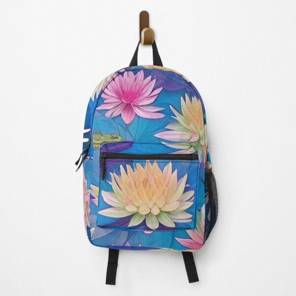 Item preview, Pretty Vintage Flower Patterns - Water Lily - Lotus designed and sold by CattlettArt.