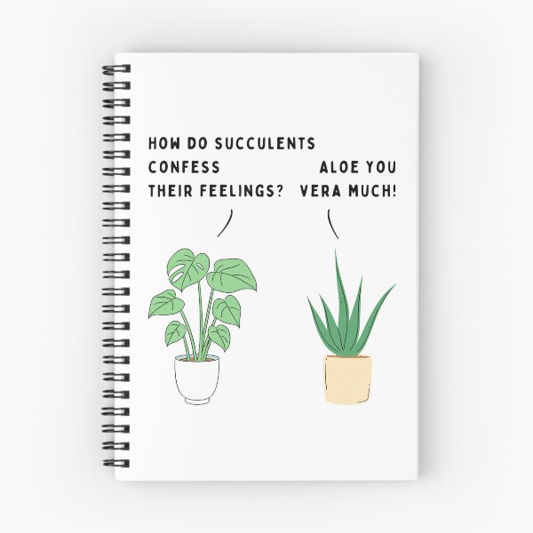 Item preview, Plant joke - How do succulents confess their feelings? (colour) designed and sold by ani-eni.