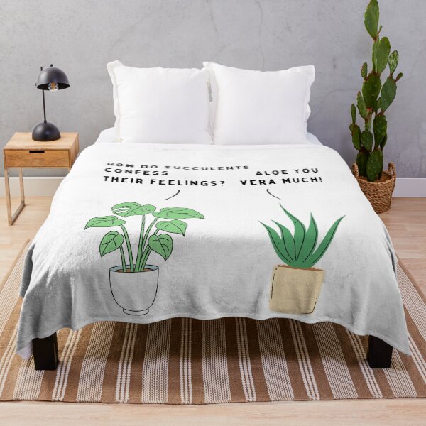 Item preview, Plant joke - How do succulents confess their feelings? (colour) designed and sold by ani-eni.