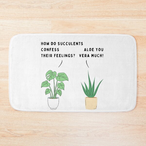 Item preview, Plant joke - How do succulents confess their feelings? (colour) designed and sold by ani-eni.