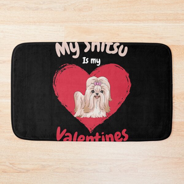 Item preview, My Shitsu is my Valentine best Gift for dog lover designed and sold by TajfunX.