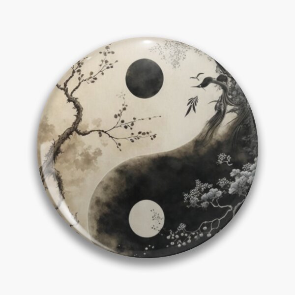 Item preview, Yin and Yang Japanese nature version designed and sold by BaynoSama.