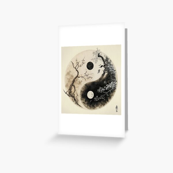 Item preview, Yin and Yang Japanese nature version designed and sold by BaynoSama.